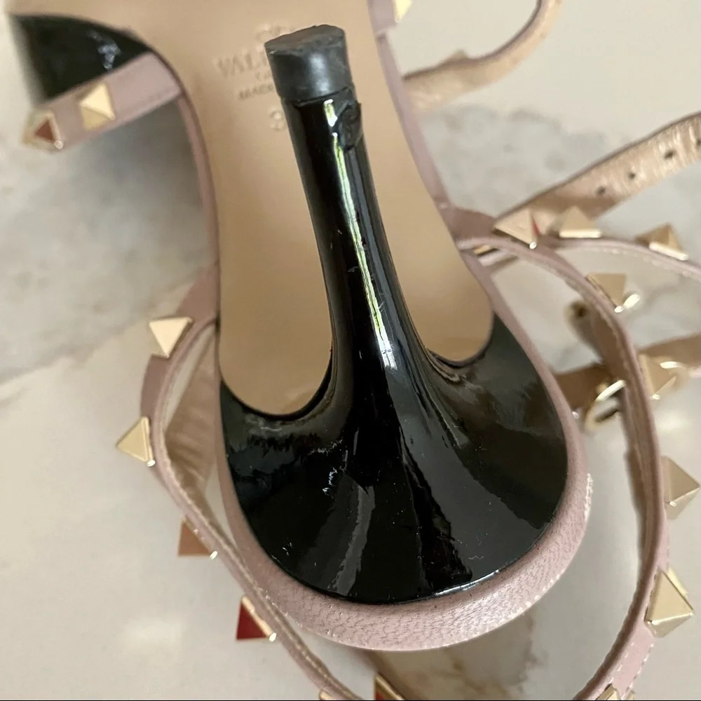 VALENTINO ROCKSTUD CAGED PUMP - Picture 4 of 7
